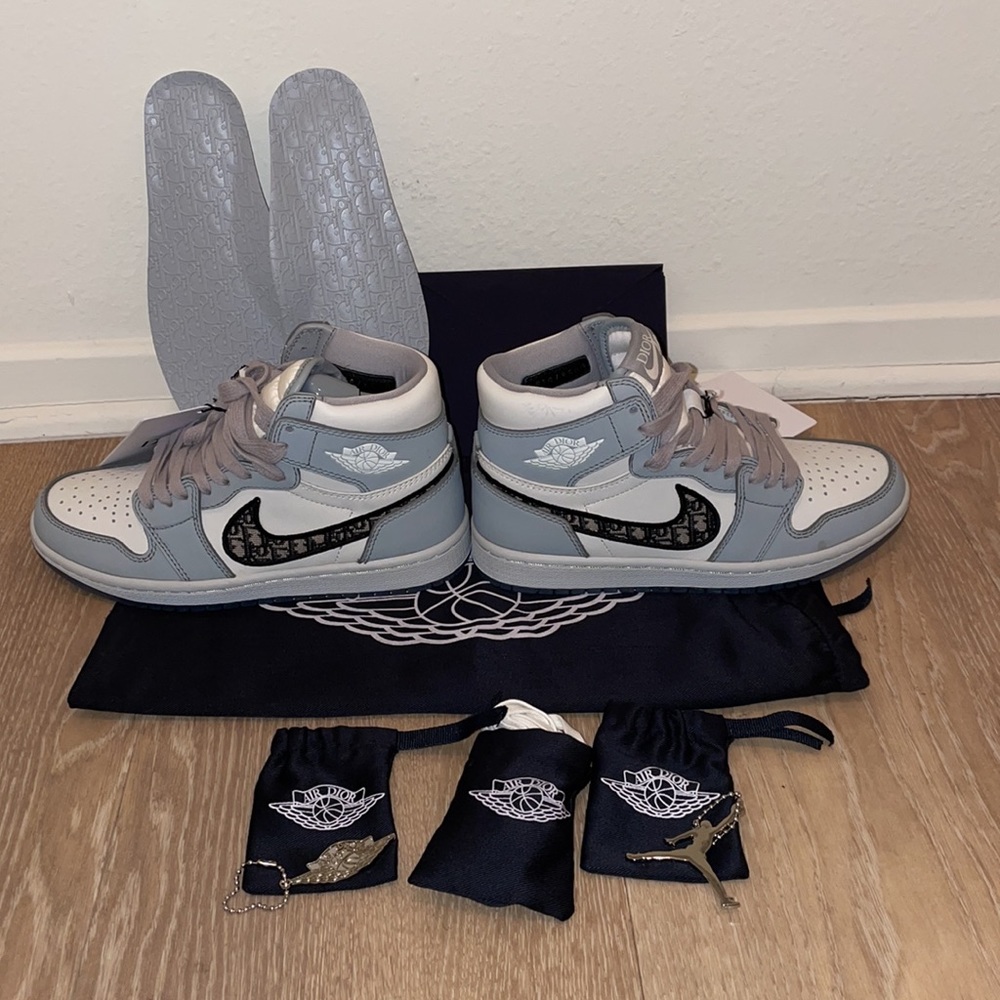 DIOR Nike NEW air Jordan 1 high - Picture 2 of 14